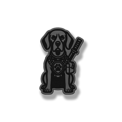 Tactical German Shorthaired Pointer Dog Patch – Leatherette Morale Patch