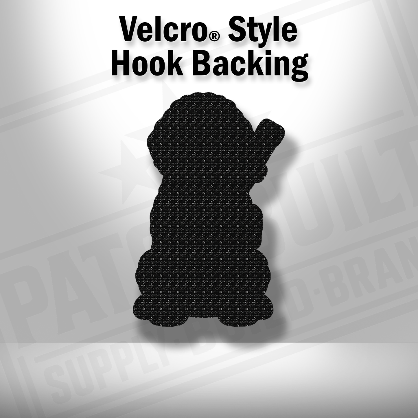 Tactical Golden Doodle Patch – Leatherette Morale Patch