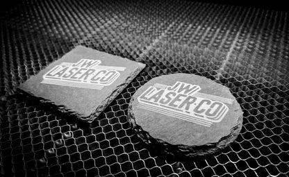 Western Cow Set of 4 Slate Coasters
