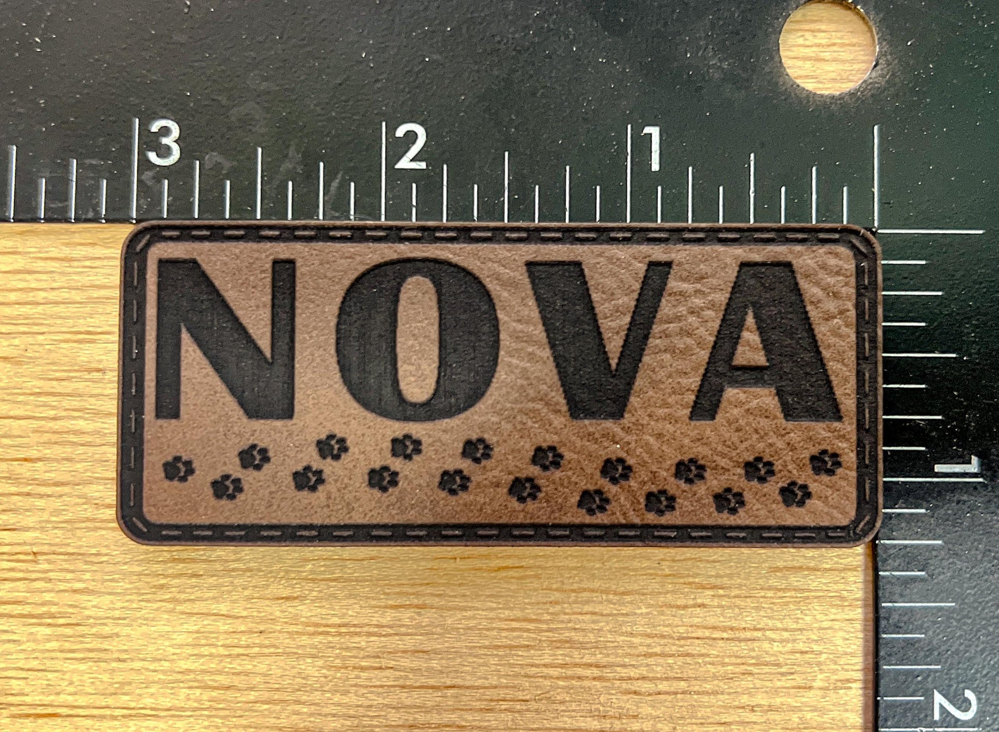 Custom Dog Collar Name Patch – Personalized ID Tag for Tactical & Service Dog Collars - Dog Patches made for Dogs - Custom Pet