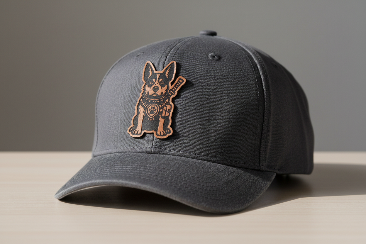 Tactical Cattle Dog Patch – Leatherette Morale Patch