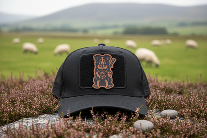 Tactical Collie dog patch product photo