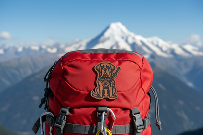 Tactical Saint Bernard Dog Patch – Leatherette Morale Patch