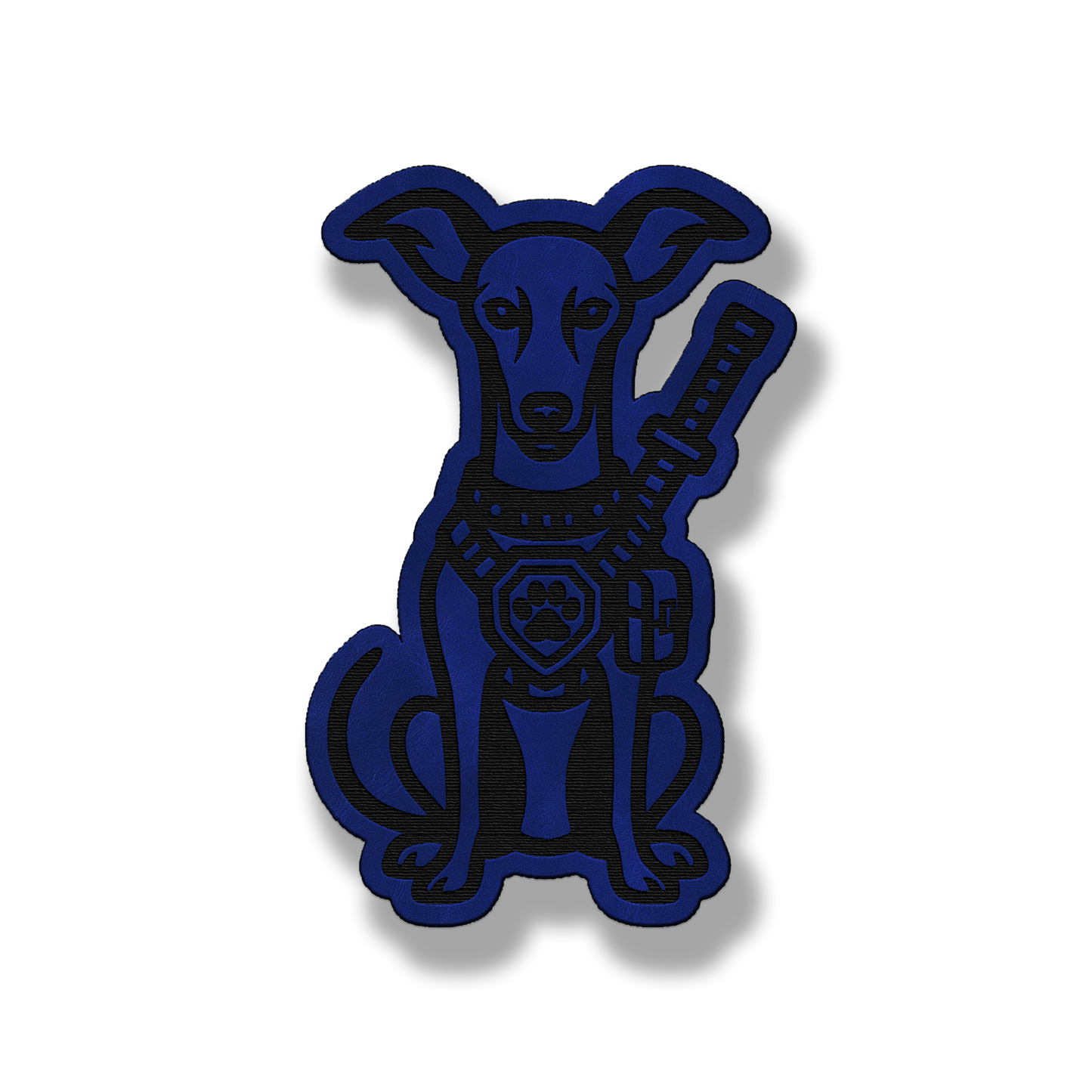 Tactical Italian Greyhound Dog Patch – Leatherette Morale Patch