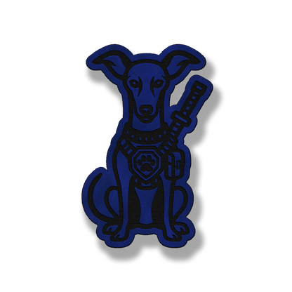 Tactical Italian Greyhound Dog Patch – Leatherette Morale Patch