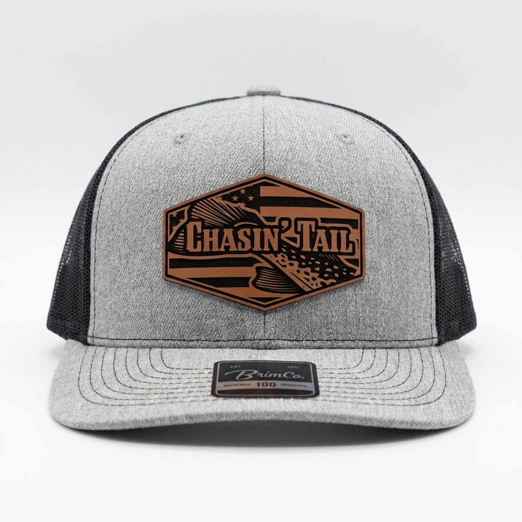 BrimCo 100 Series Classic Hat – Leatherette Patch Edition
