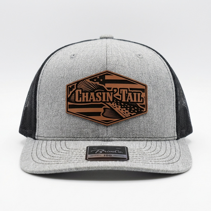 BrimCo 100 Series Classic Hat – Leatherette Patch Edition