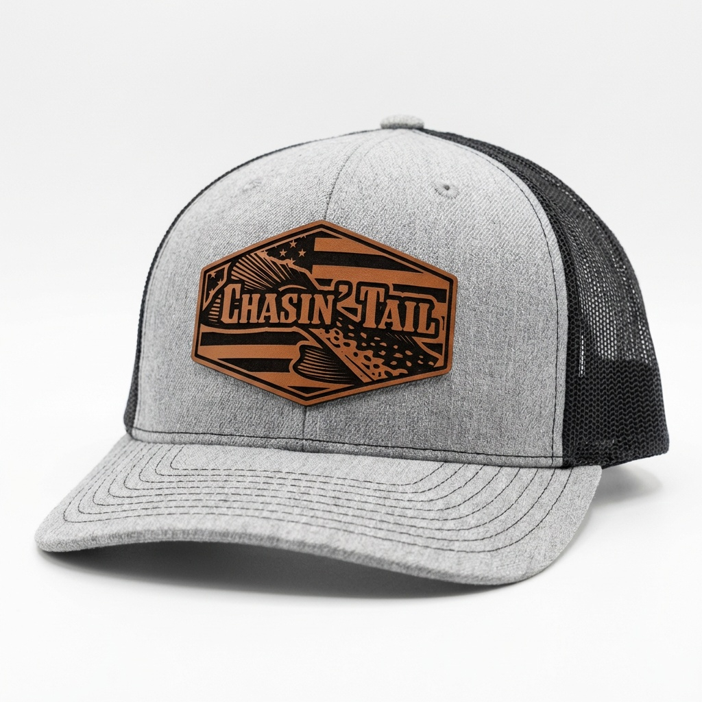 BrimCo 100 Series Classic Hat – Leatherette Patch Edition