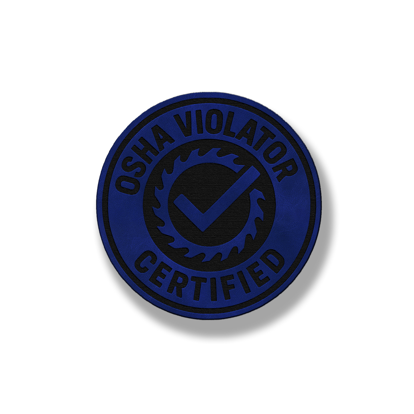 Certified OSHA Violator Patch – Leatherette Morale Patch