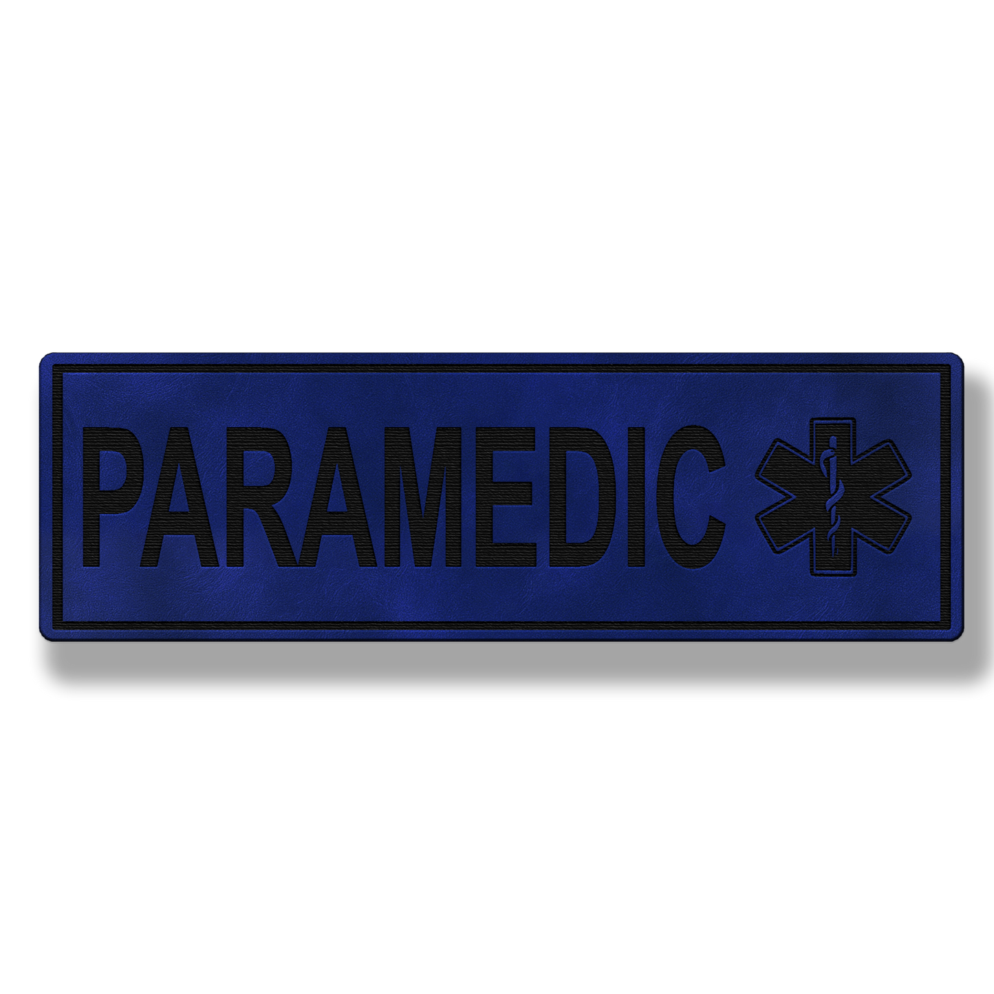 8" PARAMEDIC Leatherette Patch