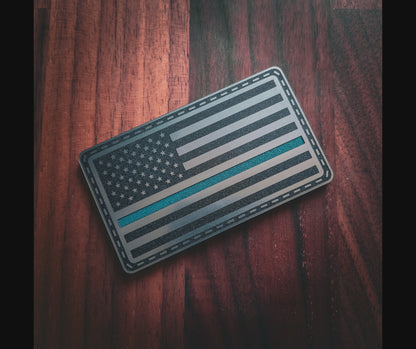 Thin Line Flag Forever Patch – Lifetime Warranty
