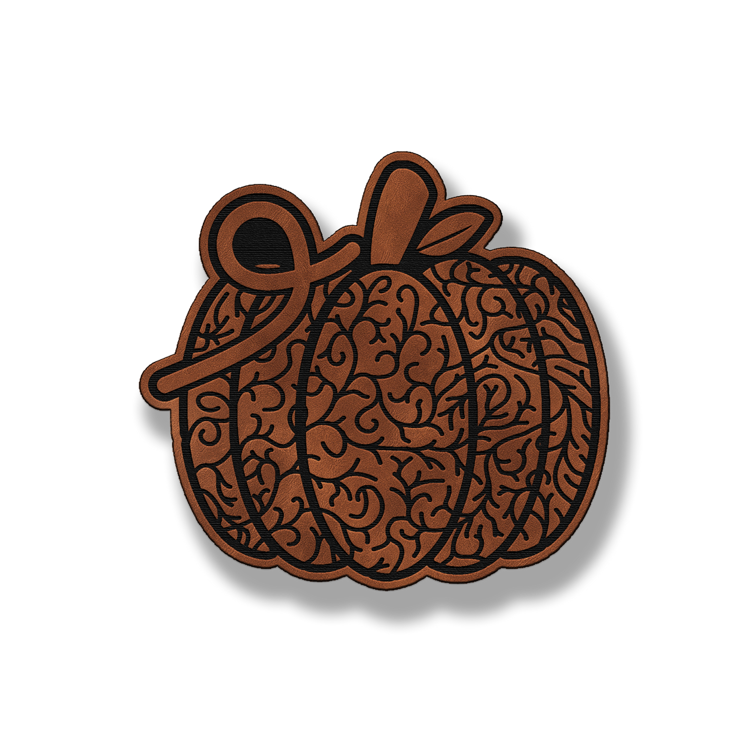 Intricate Pumpkin Patch – Leatherette Morale Patch