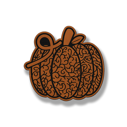 Intricate Pumpkin Patch – Leatherette Morale Patch
