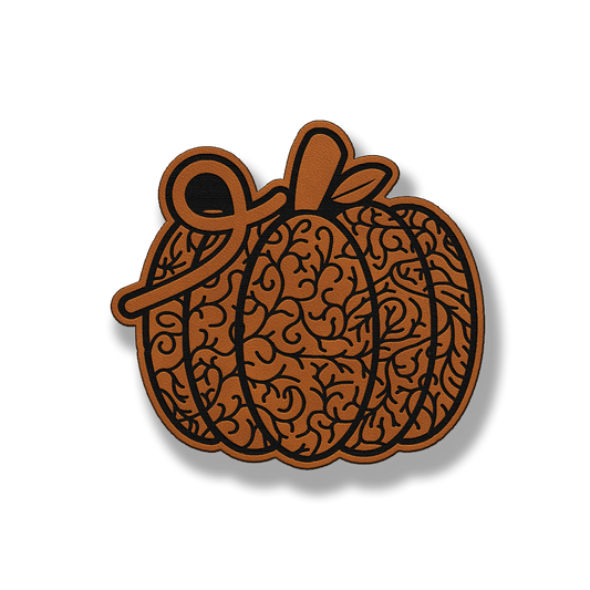 Intricate Pumpkin Patch – Leatherette Morale Patch