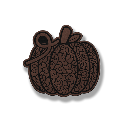 Intricate Pumpkin Patch – Leatherette Morale Patch