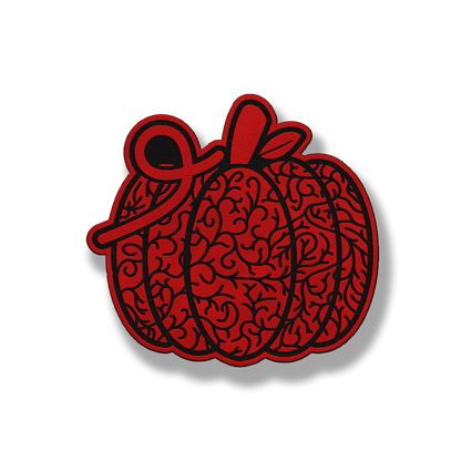 Intricate Pumpkin Patch – Leatherette Morale Patch