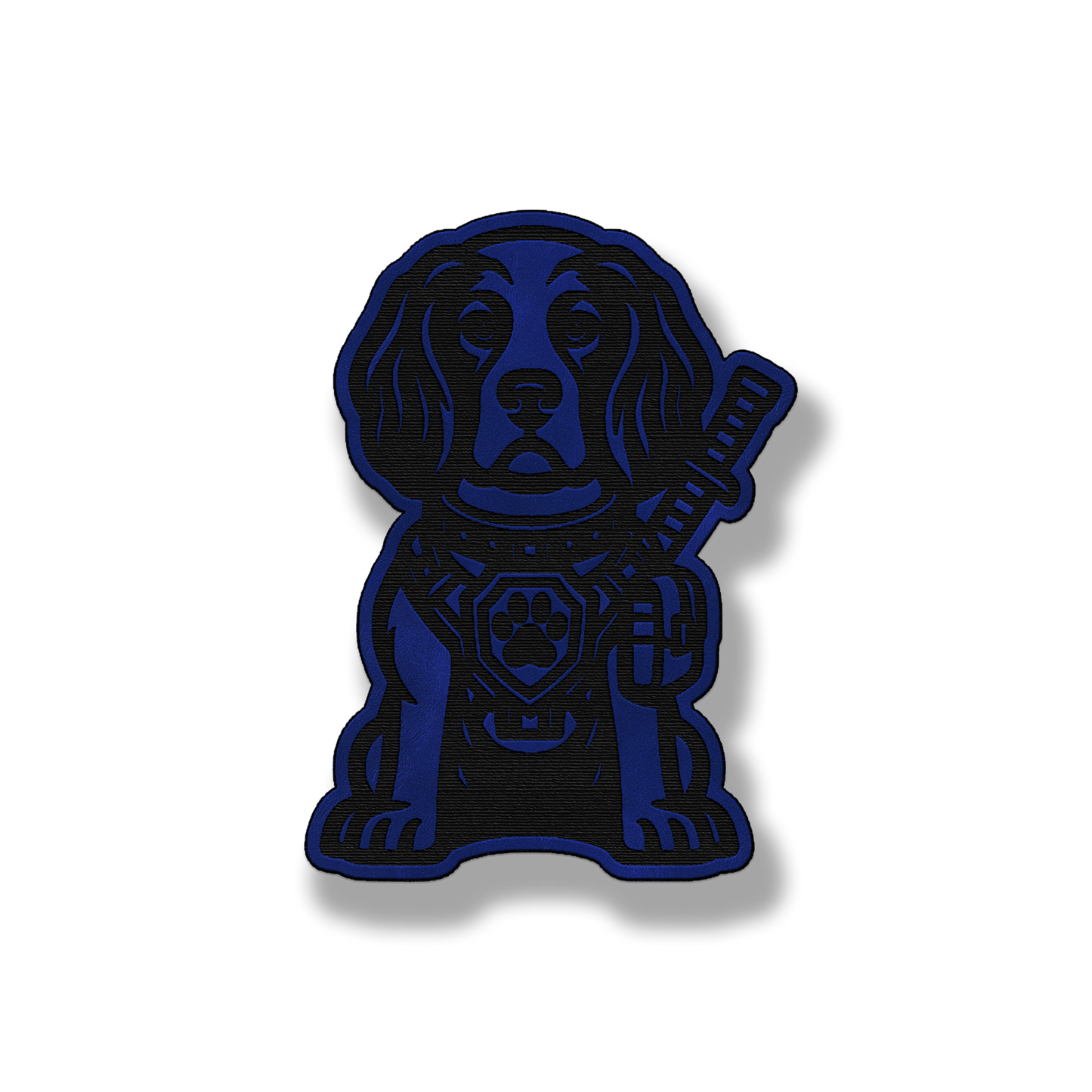 Tactical Springer Spaniel Dog Patch – Leatherette Morale Patch