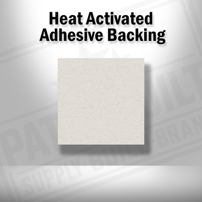 Square Patch #001 – Heat Activated Adhesive Backing