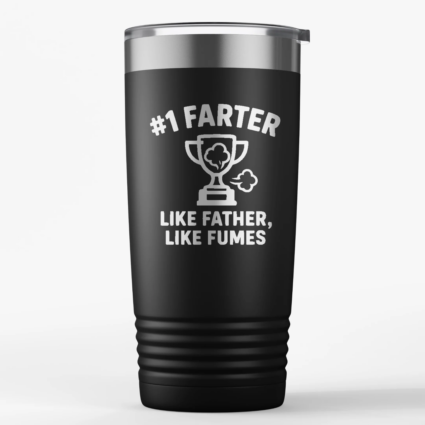 #1 Farter Like Father Like Fumes 20oz Insulated Tumbler