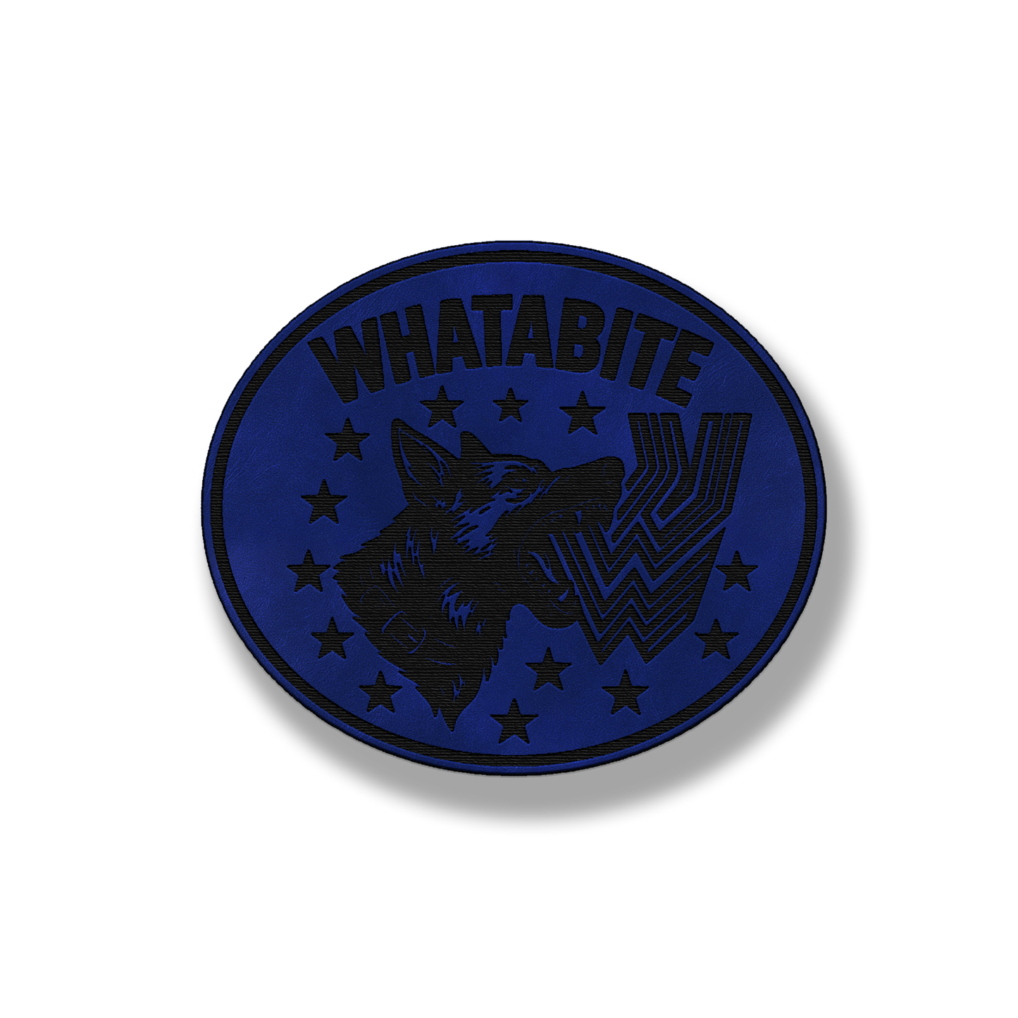 Whatabite Dog Patch – Leatherette Morale Patch