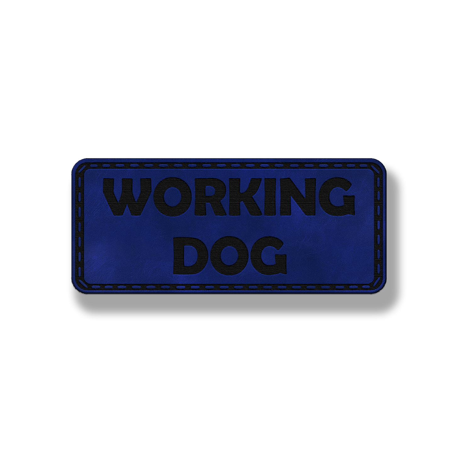 Working Dog - Leatherette Patch