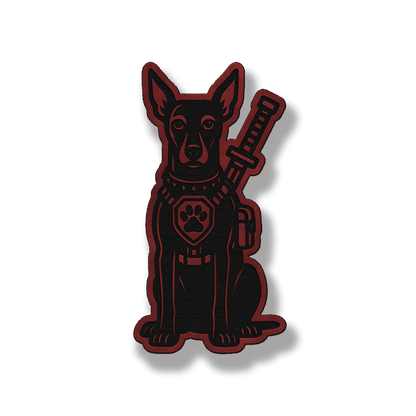 Tactical Xoloitzcuintle Patch – Leatherette Morale Patch