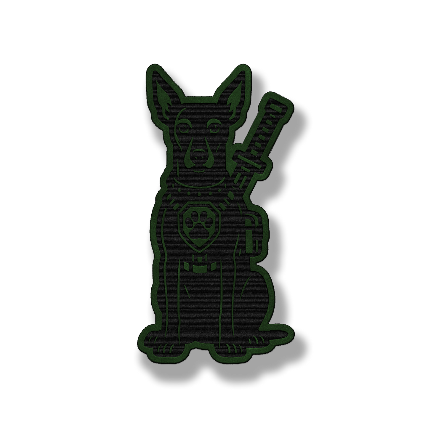 Tactical Xoloitzcuintle Patch – Leatherette Morale Patch