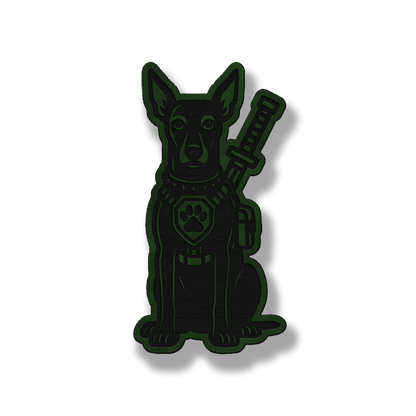Tactical Xoloitzcuintle Patch – Leatherette Morale Patch