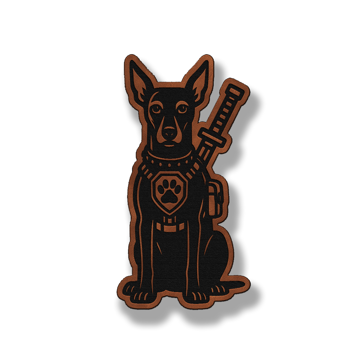 Tactical Xoloitzcuintle Patch – Leatherette Morale Patch