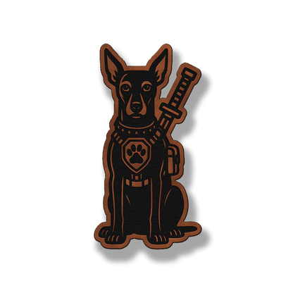Tactical Xoloitzcuintle Patch – Leatherette Morale Patch
