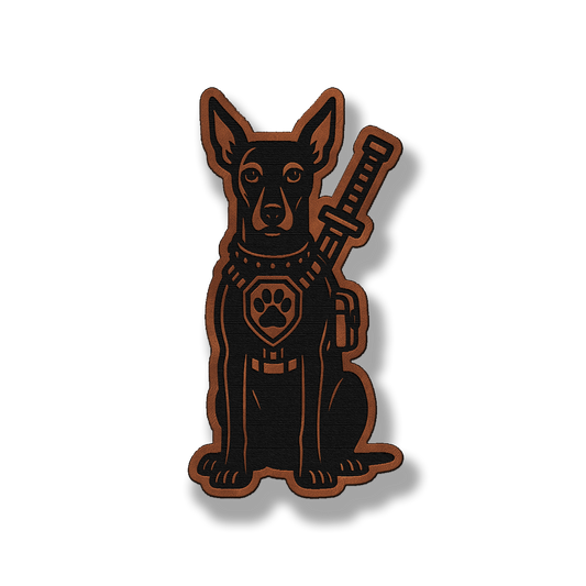 Tactical Xoloitzcuintle Patch – Leatherette Morale Patch