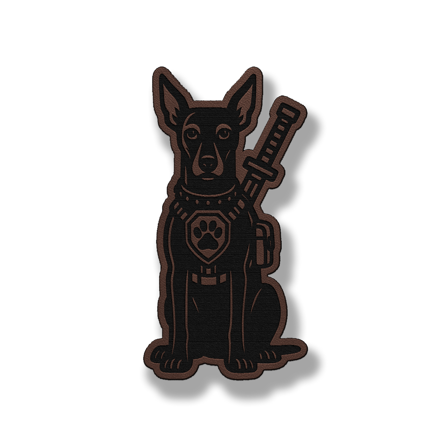 Tactical Xoloitzcuintle Patch – Leatherette Morale Patch