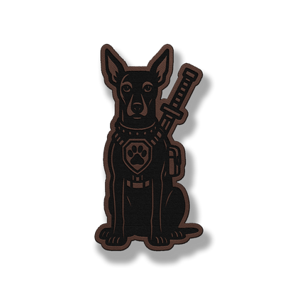 Tactical Xoloitzcuintle Patch – Leatherette Morale Patch