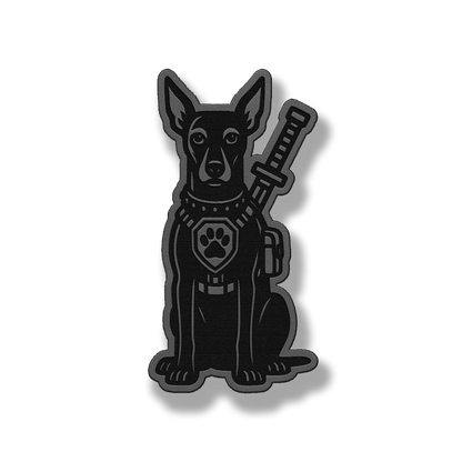 Tactical Xoloitzcuintle Patch – Leatherette Morale Patch