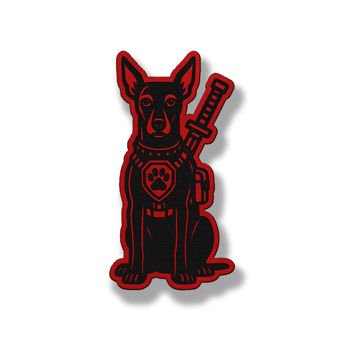 Tactical Xoloitzcuintle Patch – Leatherette Morale Patch