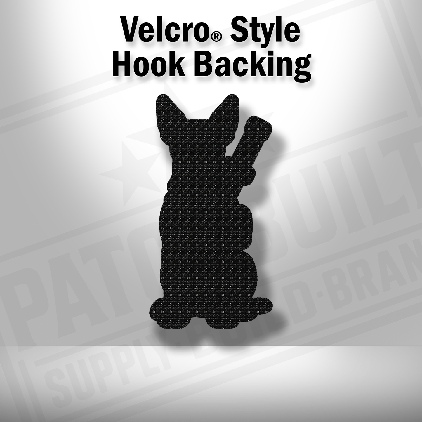 Tactical Xoloitzcuintle Patch – Leatherette Morale Patch